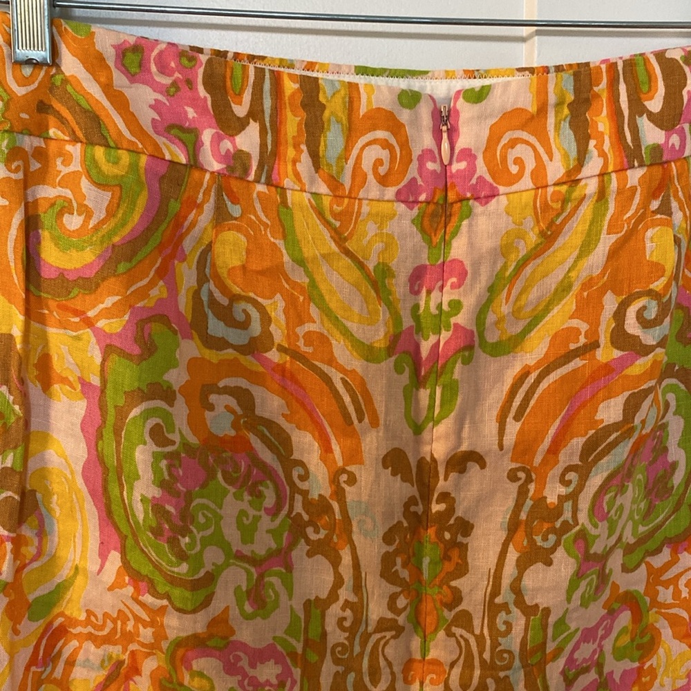 J.Crew Linen Skirt size 6 - Picture 3 of 9